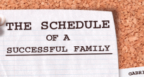 The Schedule of a Successful Family
